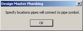block creation - select pipe connections